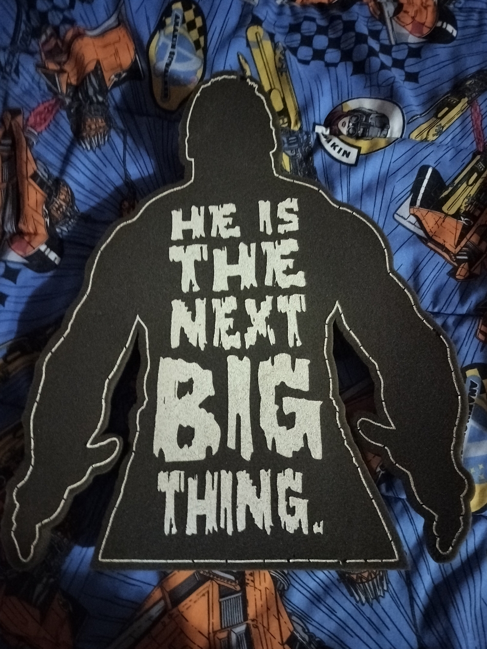 Brock Lesnar Foam Finger From Wrestlemania 19 Read description